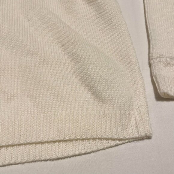 Vintage Karen Scott Cable Knit Sweater Womens Large Made in Hong Kong - Picture 16 of 16